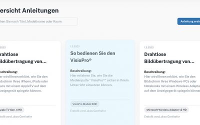 Release 3: Anleitungen, Dashboard und weitere Upgrades